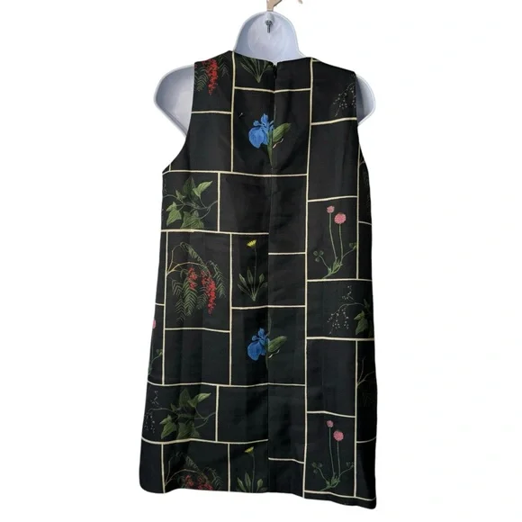 Tuckernuck NEW Black Fresher Buds Woven Grace Sleeveless Mini Dress Size S - Picture 8 of 10